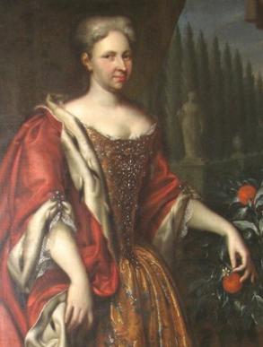 Princess Magdalena Augusta of Anhalt-Zerbst by Christian Schilbach
